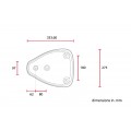C-Racer "Solo Saddle" Universal Bobber Seat - Medium - SCR10 C-Racer "Solo Saddle" Universal Bobber Seat - Medium - SCR10